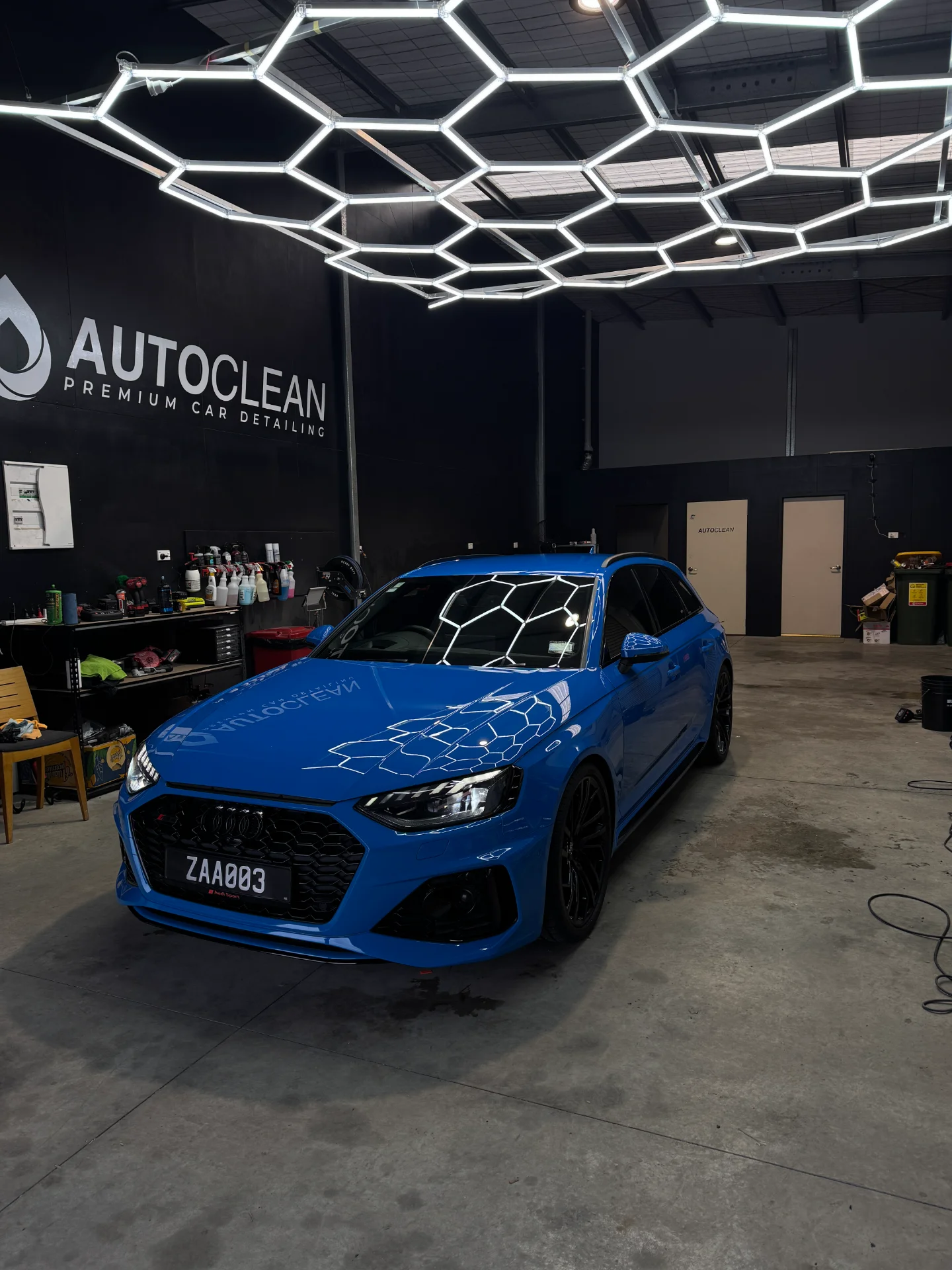 Audi RS4 ceramic coating Tauranga